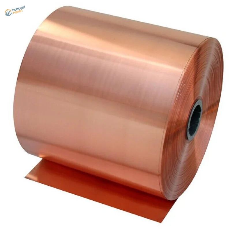 0.01/0.2mm copper sheet roll with shiny surface and concentric layers