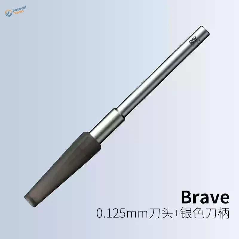 Precision tungsten carving knife with 0.125mm diamond blade and rav handle