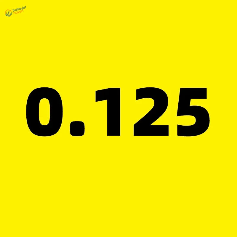 0.125 on yellow background of 0.1~1.0mm high precision ceramic engraving knife