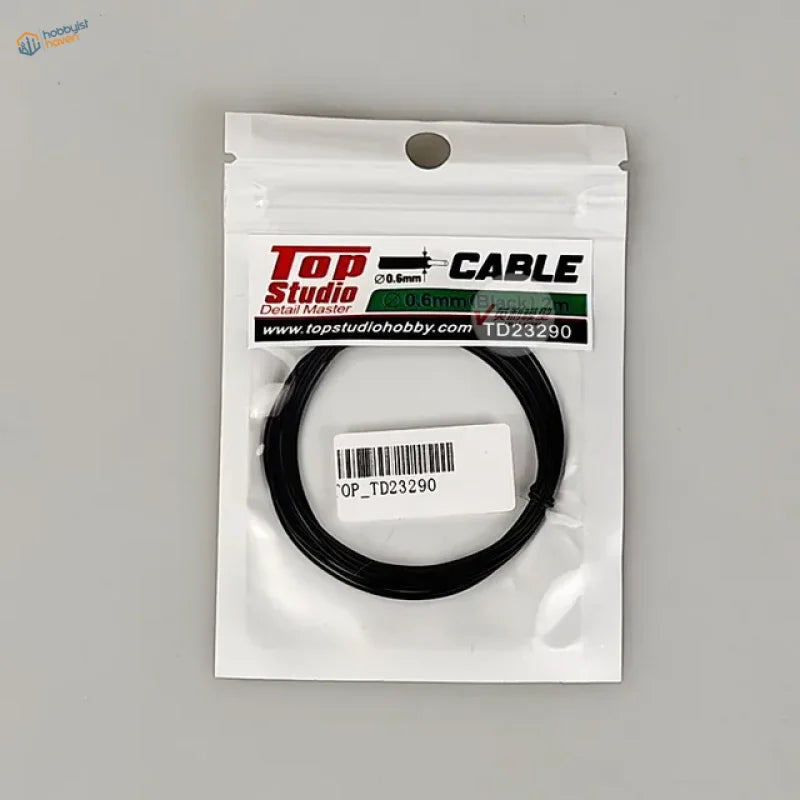 Black 0.6mm wire core cable in Top Studio Detail Master bag, TD23290