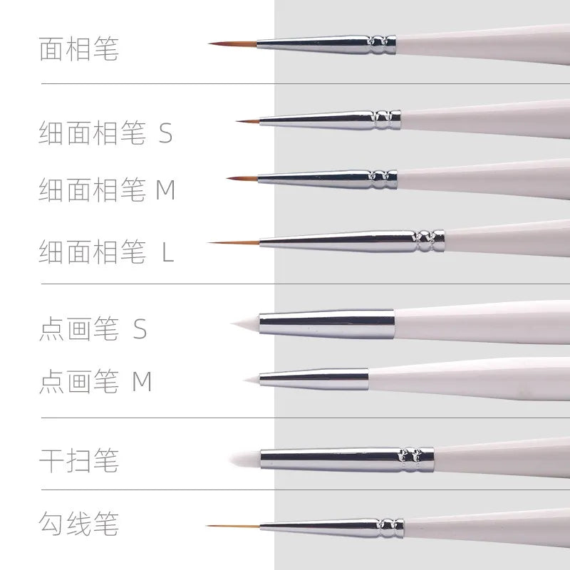 Hobby Mio Detail Paint Brushes