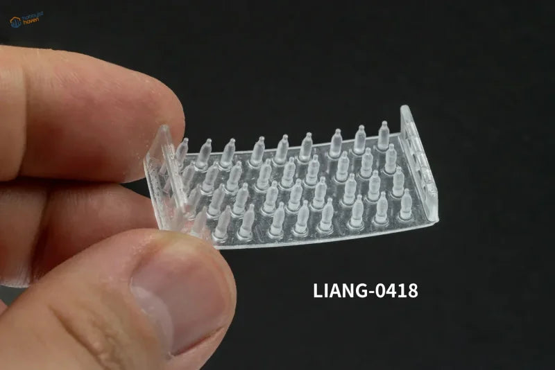 1/35 Coke bottles in 96-well microtiter plate for scale modeling tools