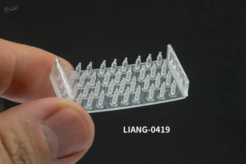 96-well microtiter plate with pipette tips for scale modeling tools
