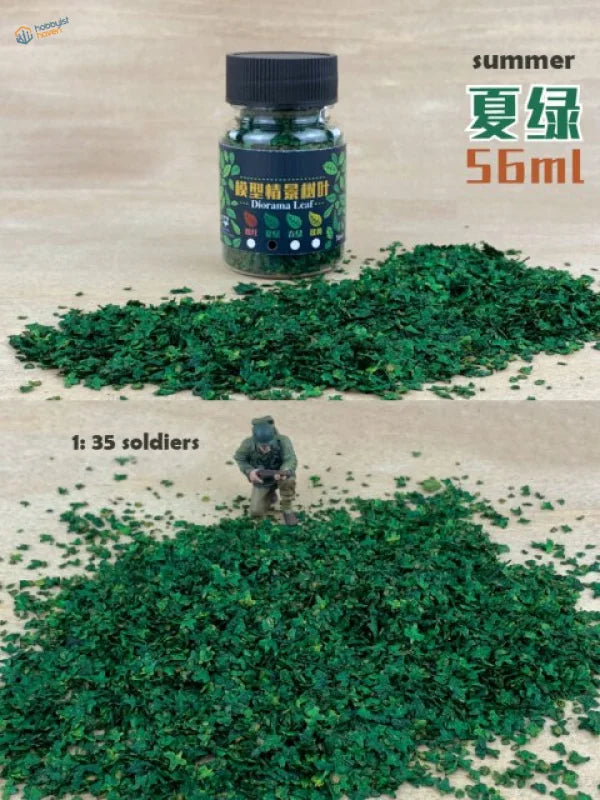56ml Summer green miniature tree leaves paint for 1/35-1/48 diorama trees