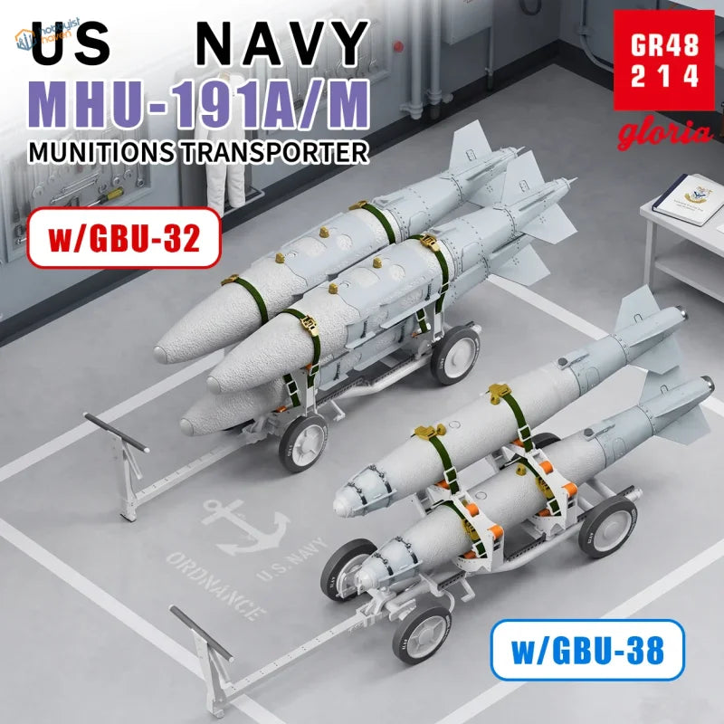 1/48 Trasportatore di munizioni MHU-191A/M della Marina degli Stati Uniti