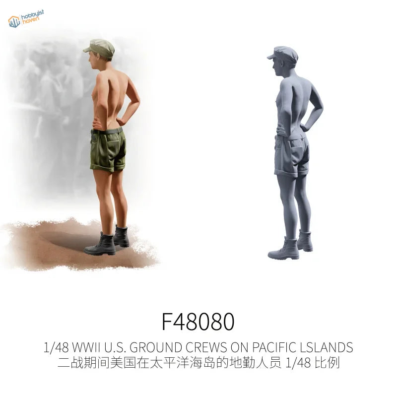 1/48 scale WWII US Pacific ground crew product display