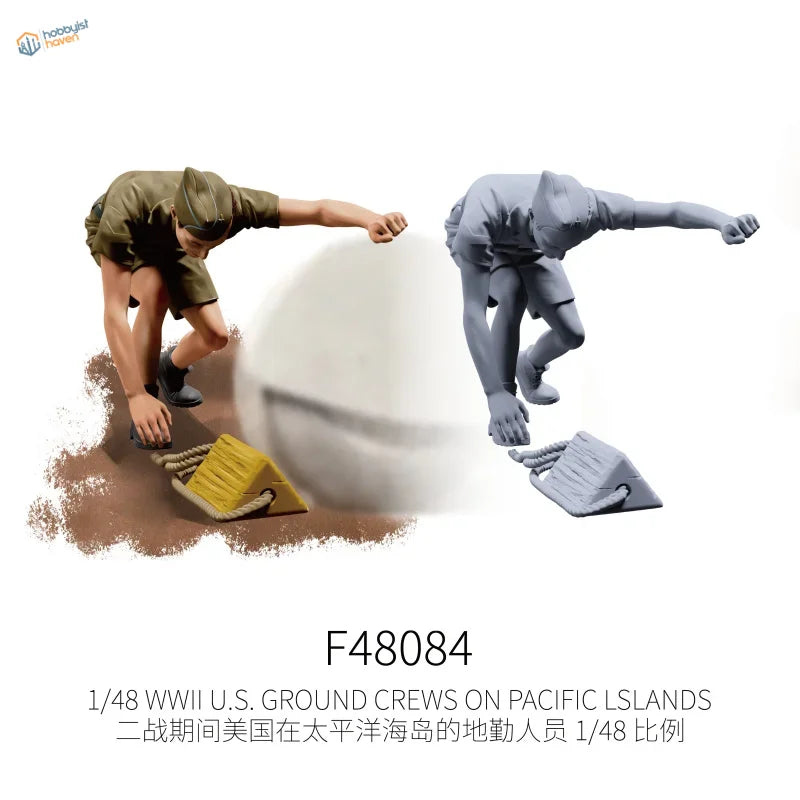 1/48 scale WWII US Pacific ground crew product display