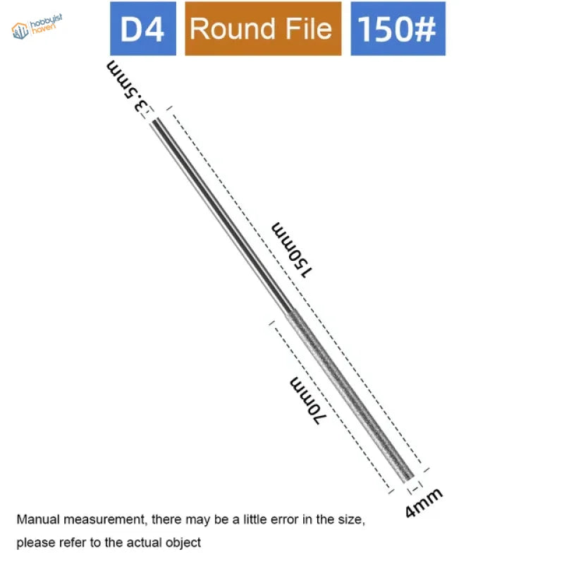 150# d4 70mm x 4mm cylindrical diamond file from 1~6mm diamond files