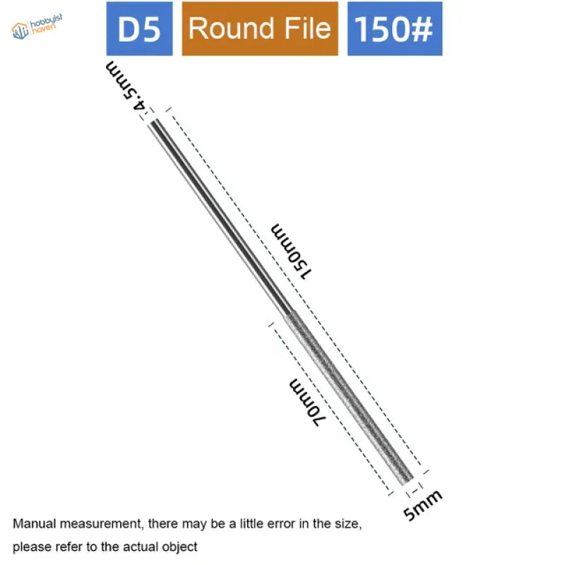 70mm 150# grit cylindrical diamond file from 1-6mm diamond files