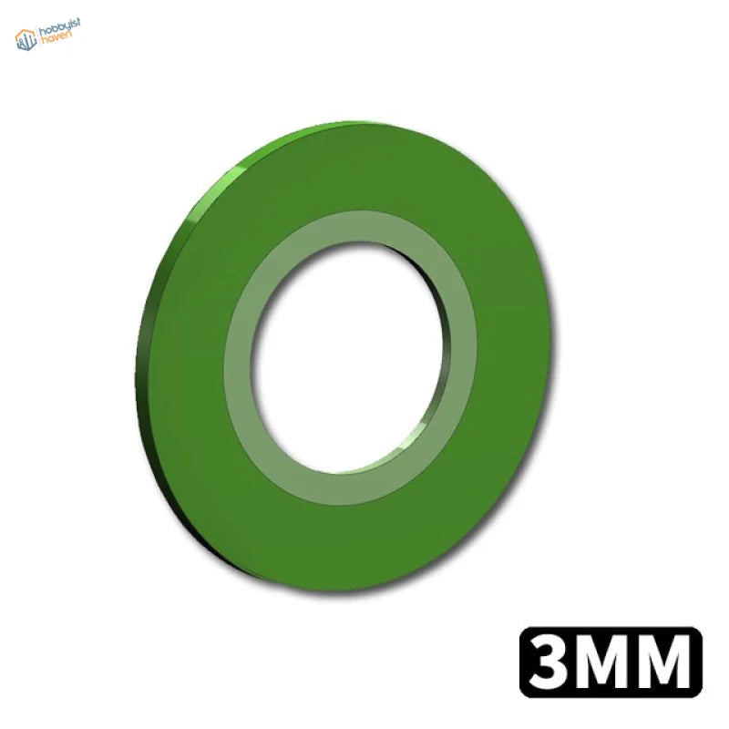 Green 3mm metal ring for fine masking tape product