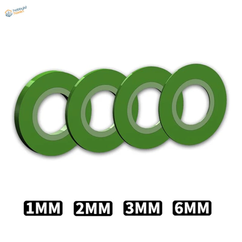 Four fine masking tape rolls: 1mm, 2mm, 3mm, 6mm thicknesses