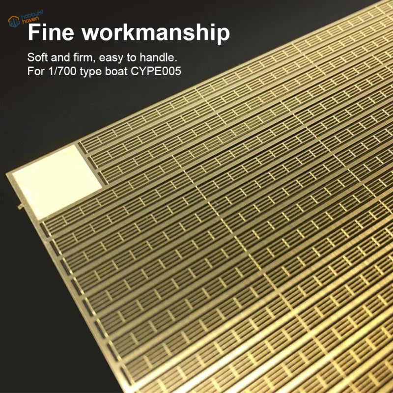 Golden cype005 metallic grid panel for 1/700 scale modeling tools