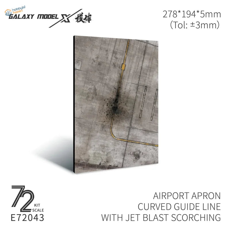 1/72 Diorama-Basen für Flugplatz-Apron (19 Muster verfügbar)