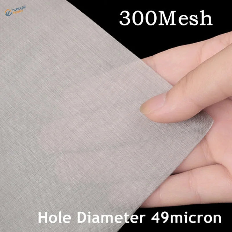 Ultra-fine 304 stainless steel mesh, 300 mesh with 49-micron holes