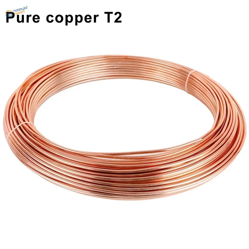 Cívky holého měděného drátu 10m (0,3~1,2mm)