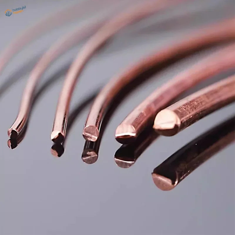 Cívky holého měděného drátu 10m (0,3~1,2mm)