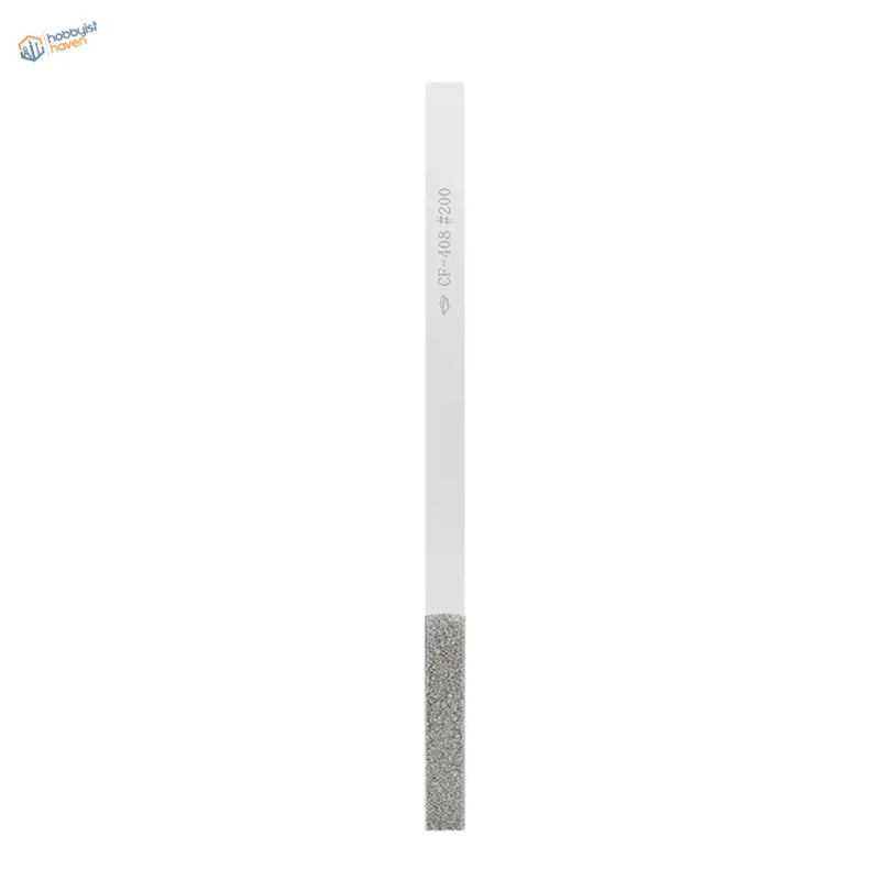 Tapered metal file for scale modeling, single file