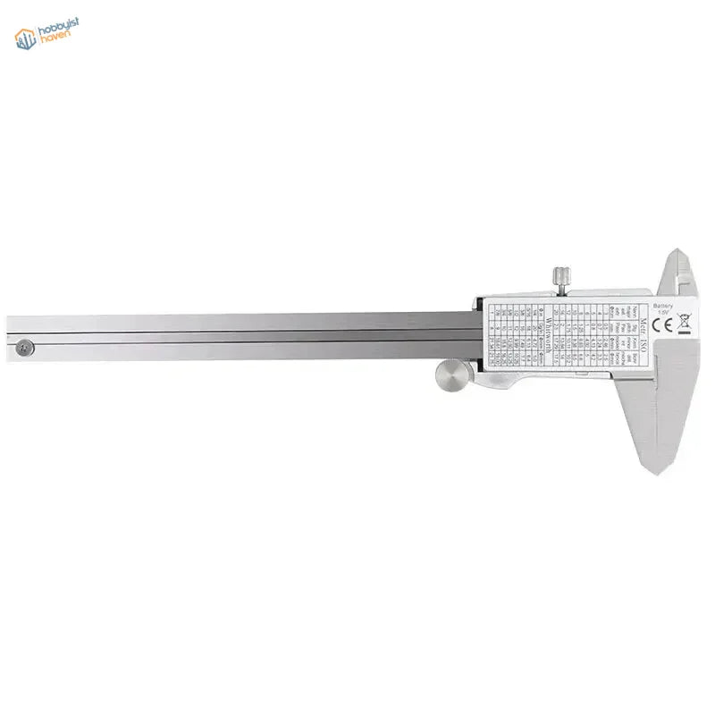 150mm stainless steel digital caliper with clear display