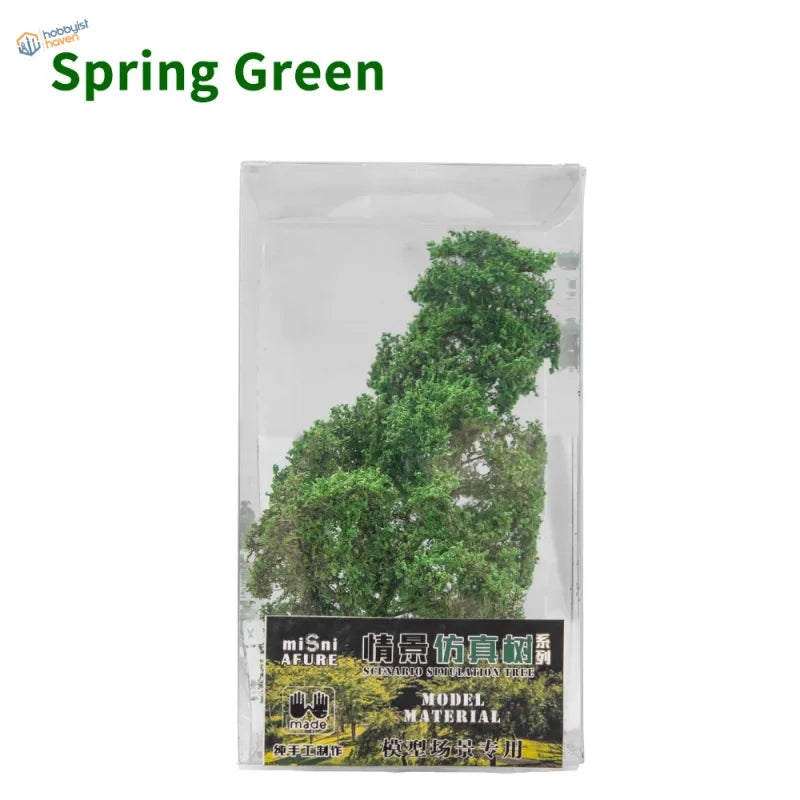 15cm dense tree in clear package for scale modeling tools