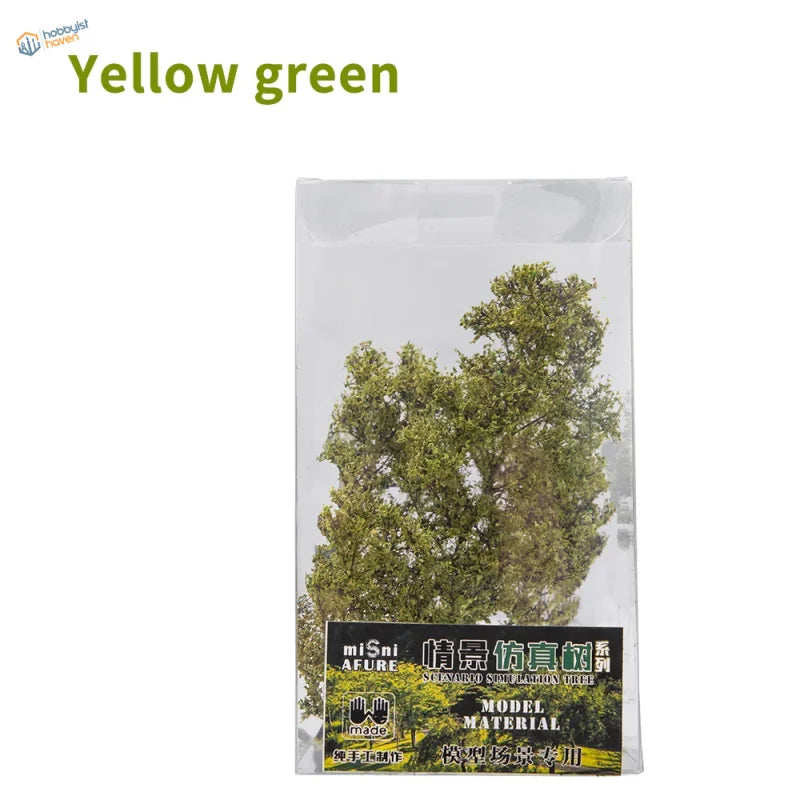 15cm dense tree in clear package for scale modeling tools