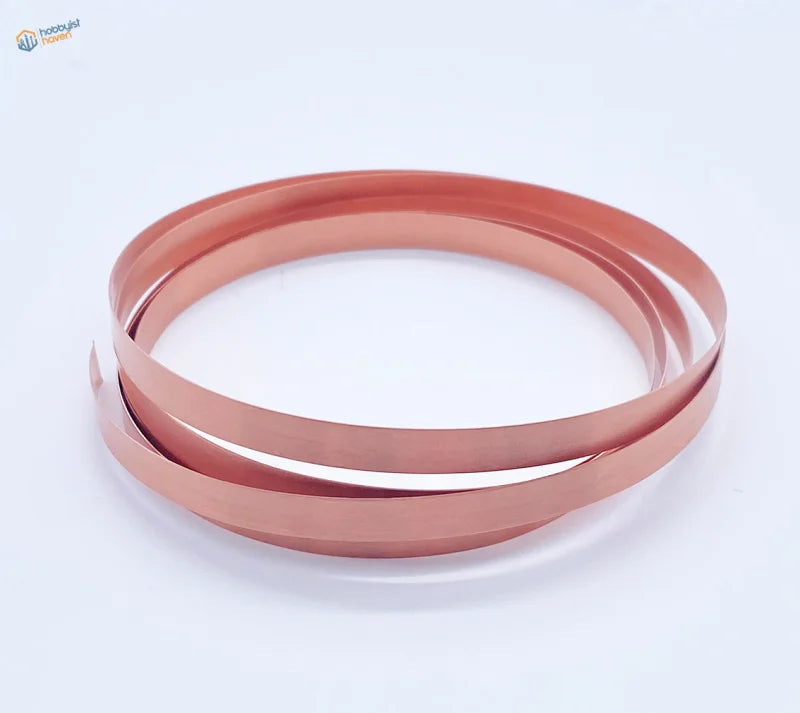 1m pure T2 copper strip coiled for scale modeling, 0.1-20mm