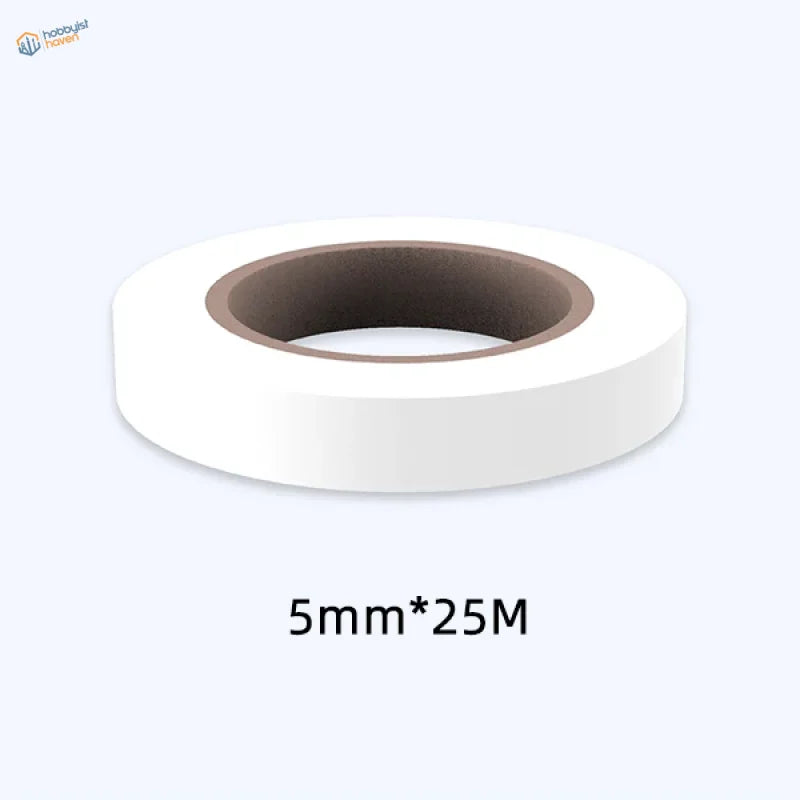 5mm x 25m low tack flexible masking tape roll