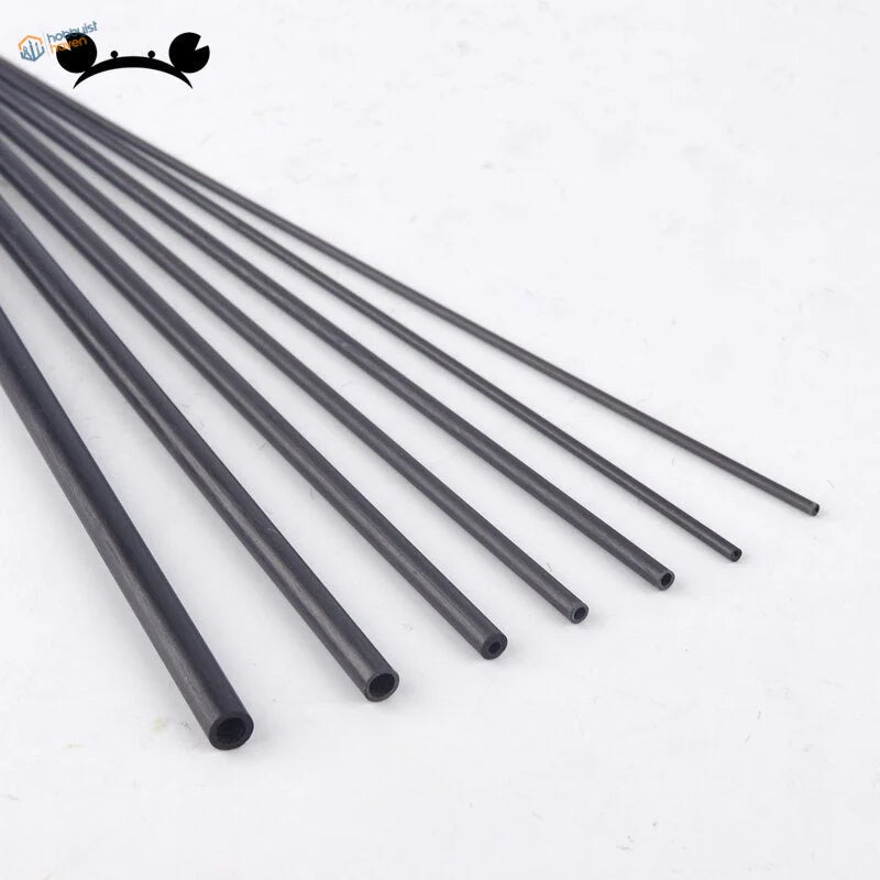 20 pcs 1.8-6mm black carbon fiber tubes, cylindrical rods
