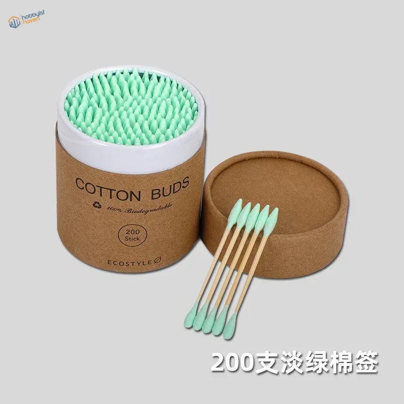 200 pezzi di cotton fioc a doppia testa per modellismo