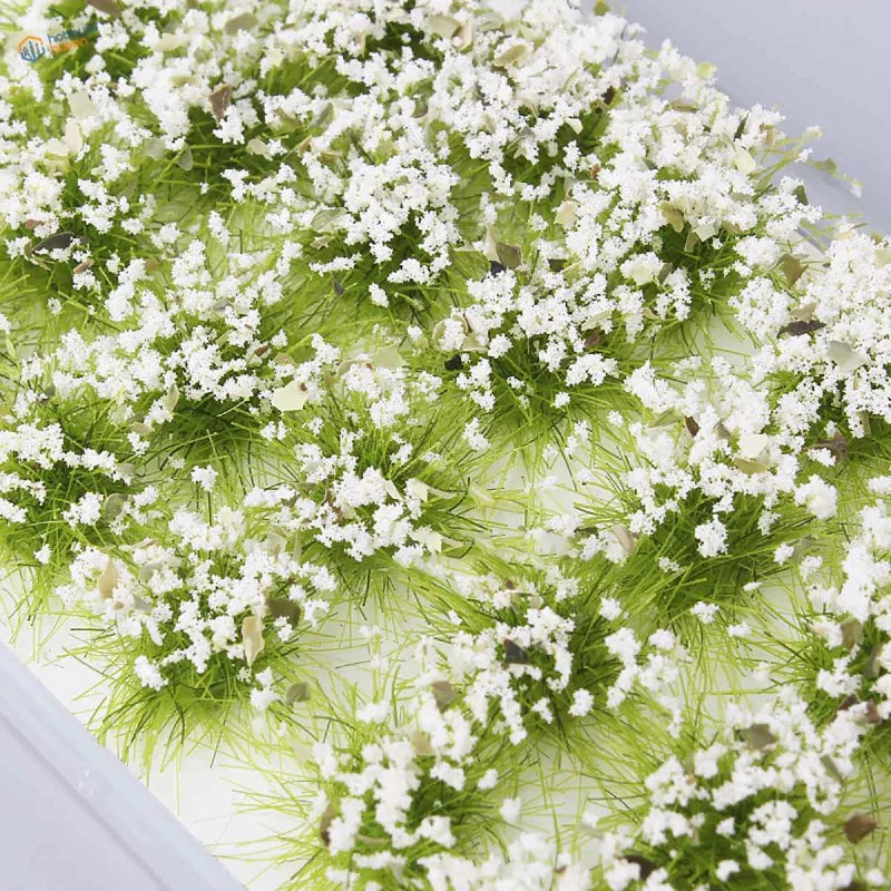 28pcs/set exquisite miniature flower clusters of white babys breath