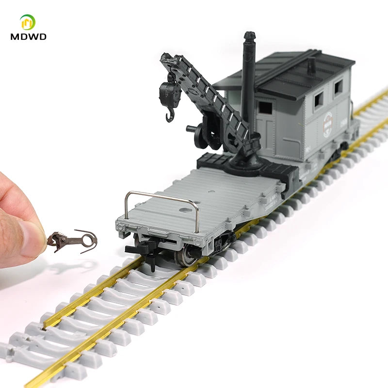 Wagons de fret à benne et à grue échelle HO 1/87