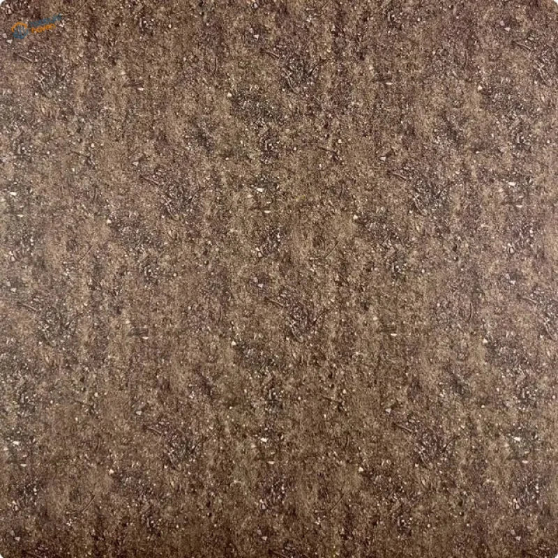 Brown speckled texture on 2pcs floor wall sticker sheets