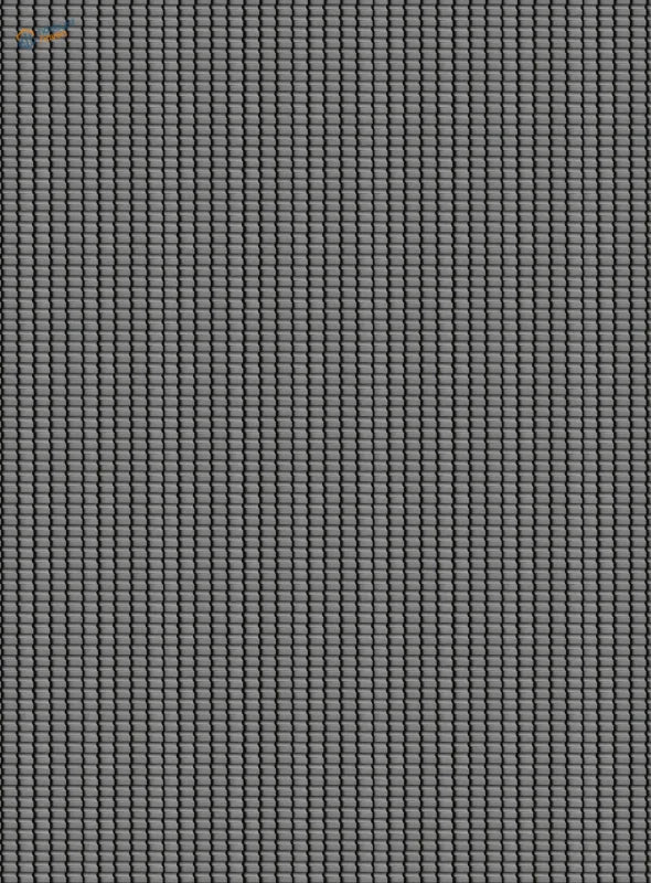 Gray woven mesh fabric for 2pcs house roof simulating stickers