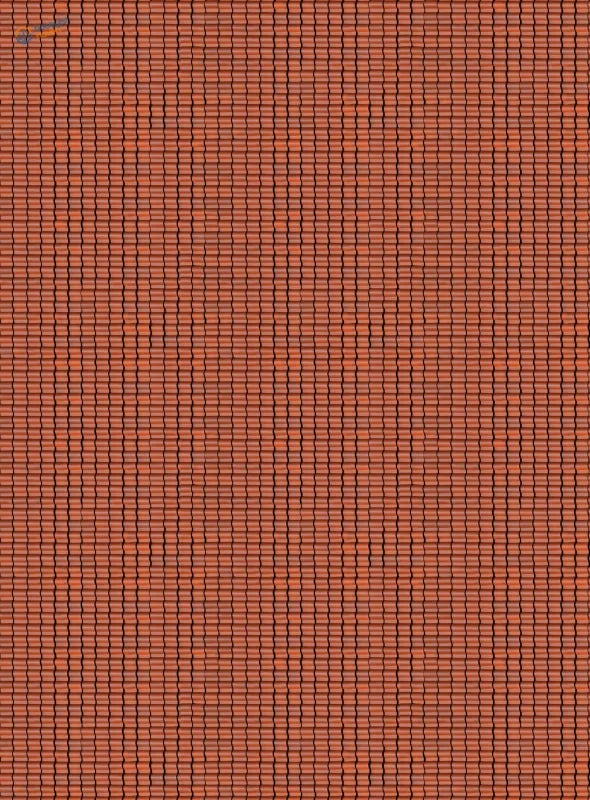 Red woven mesh roof simulating stickers with tight grid pattern