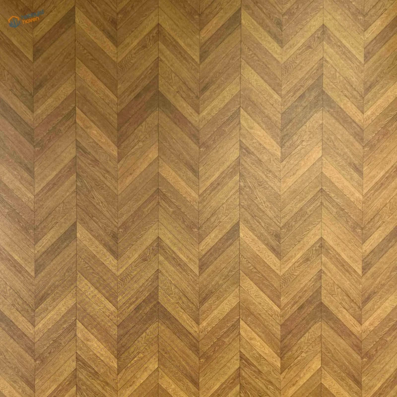 Warm-toned herringbone wooden floor sticker sheets for scale modeling tools