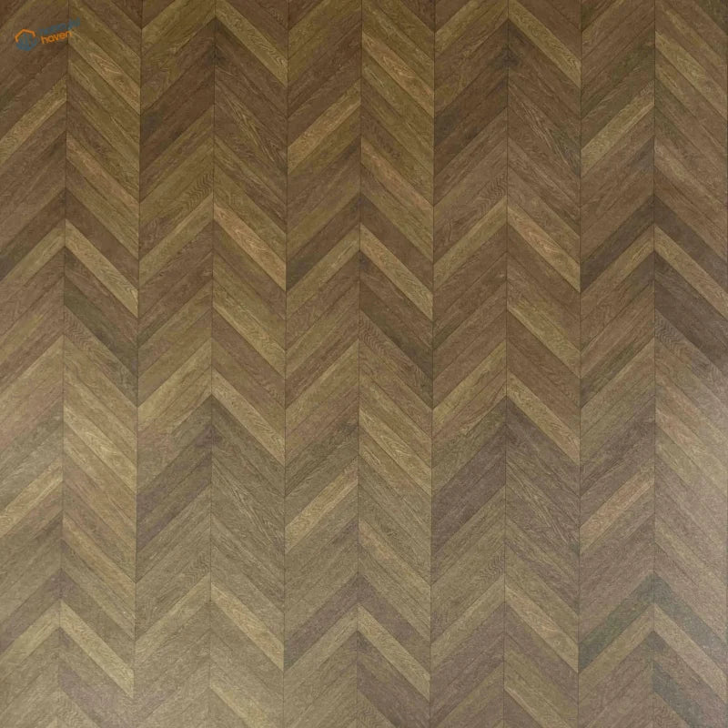 Brown wood-plank herringbone flooring sticker sheets for scale modeling tools