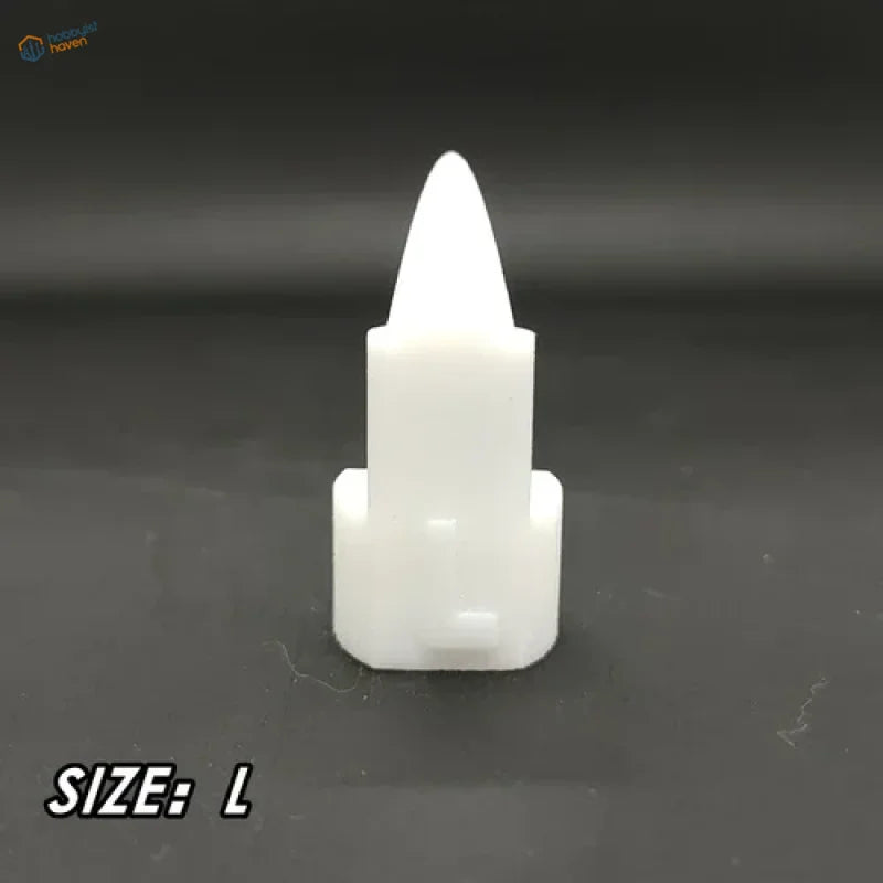 Large white plastic air intake adapter for sizes splashes airbrush accessory