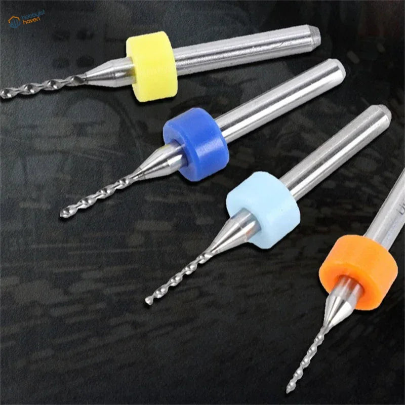 30pcs 0.1mm-3mm PCB micro drill bits set with colorful plastic-tipped bits
