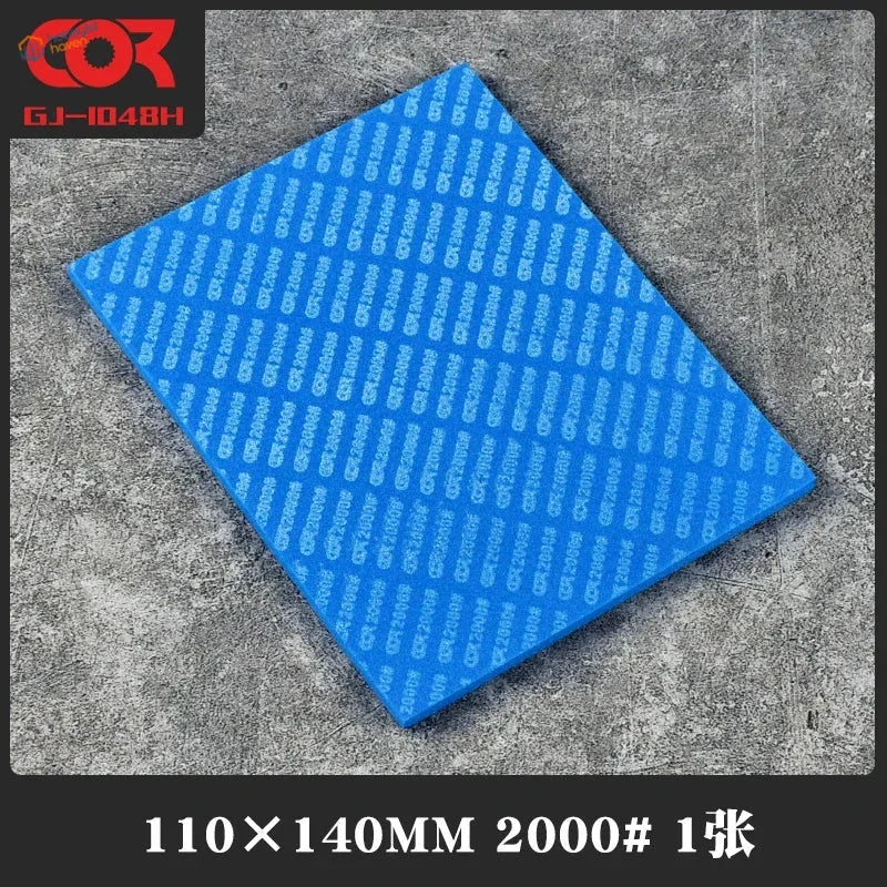 Blue Cor GJ-104BH 2000# mesh sanding sponge for flawless hobby mio finish