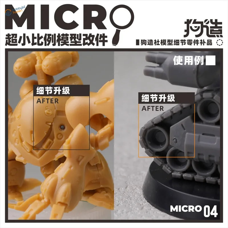 3D-printed semicircular rivets for scale models and Gunpla robots