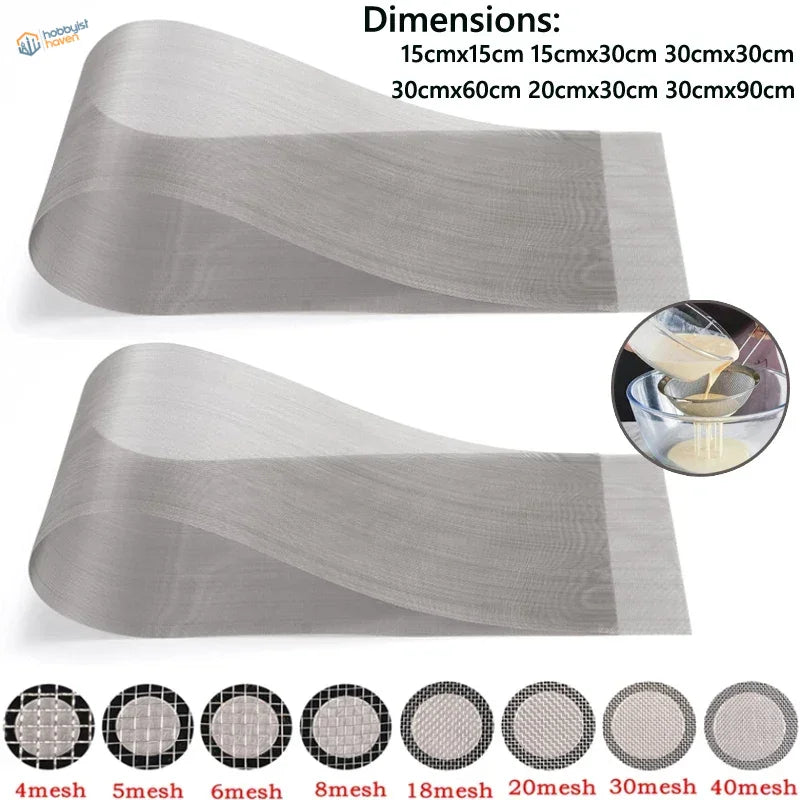 4~500 Mesh Edelstahl-Drahtbleche