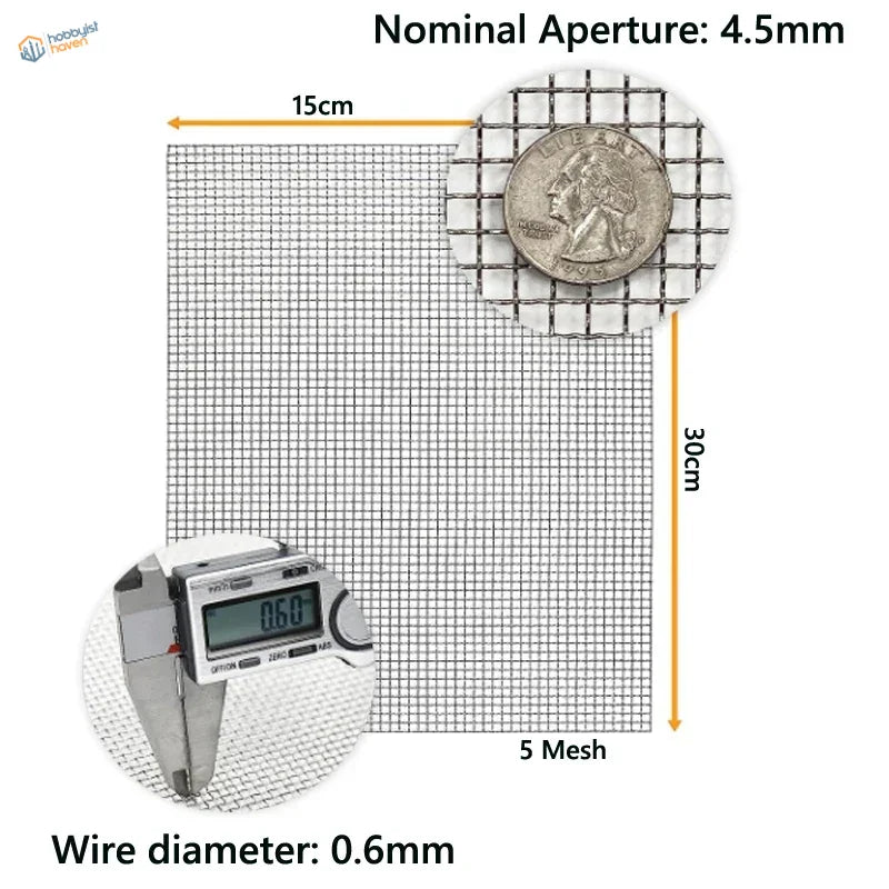 4~500 Mesh Edelstahl-Drahtbleche