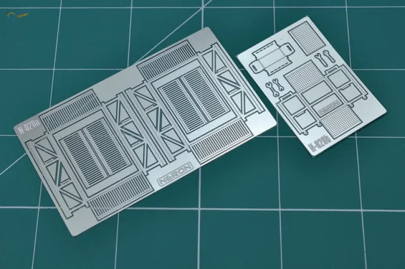 Silver Neron 1/64 storage rack toolbox kit sheets with details