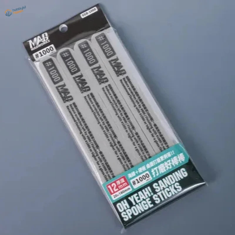 4pcs #1000 grit map sanding sponge sticks oh yeah! sanding sticks