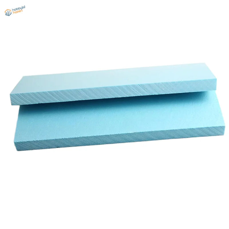 Two light blue foam slabs, textured rectangular boards, 5pcs set