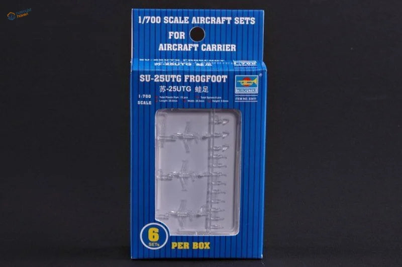 Blue Trumpeter 1/700 Su-25UTG Frogfoot for aircraft carrier air wing models