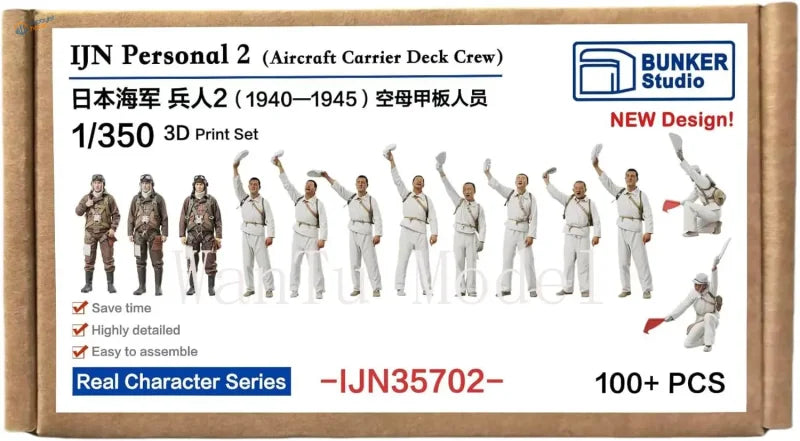 60/80/100+ pz Figure Navali IJN della WWII 1/350