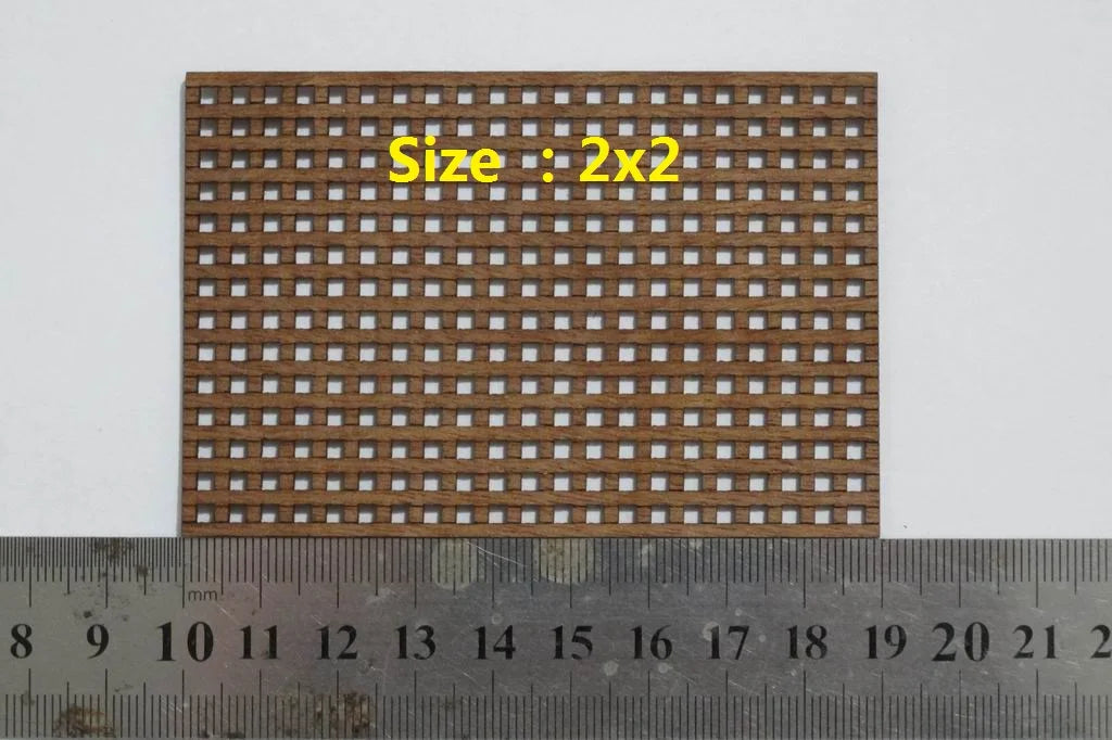 Cherry Wood Deck Grating for Ship Models