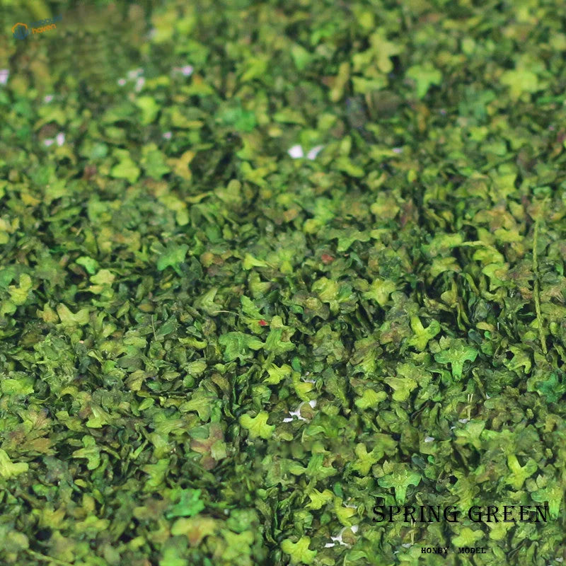 7g colorful leaves for dioramas in spring green, scale modeling tool