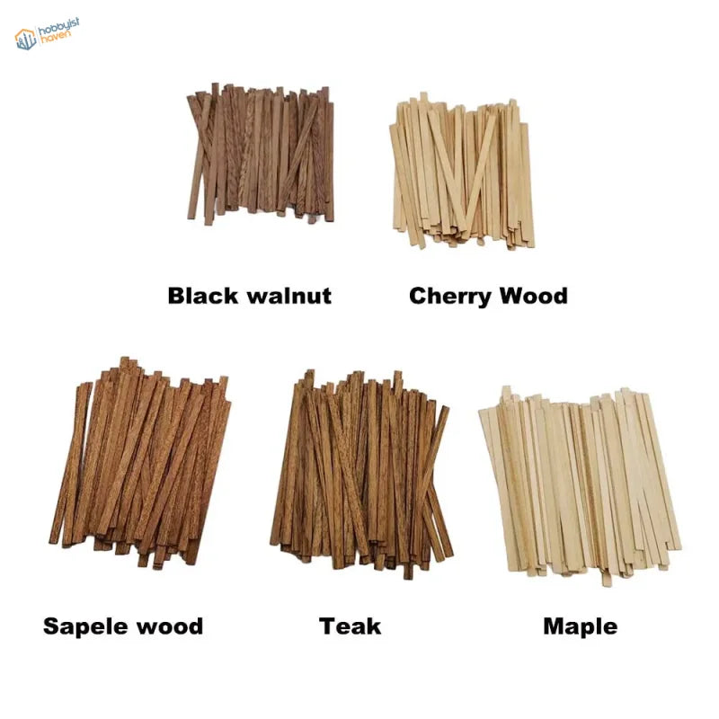 Wooden deck planking strips for scale ship models
