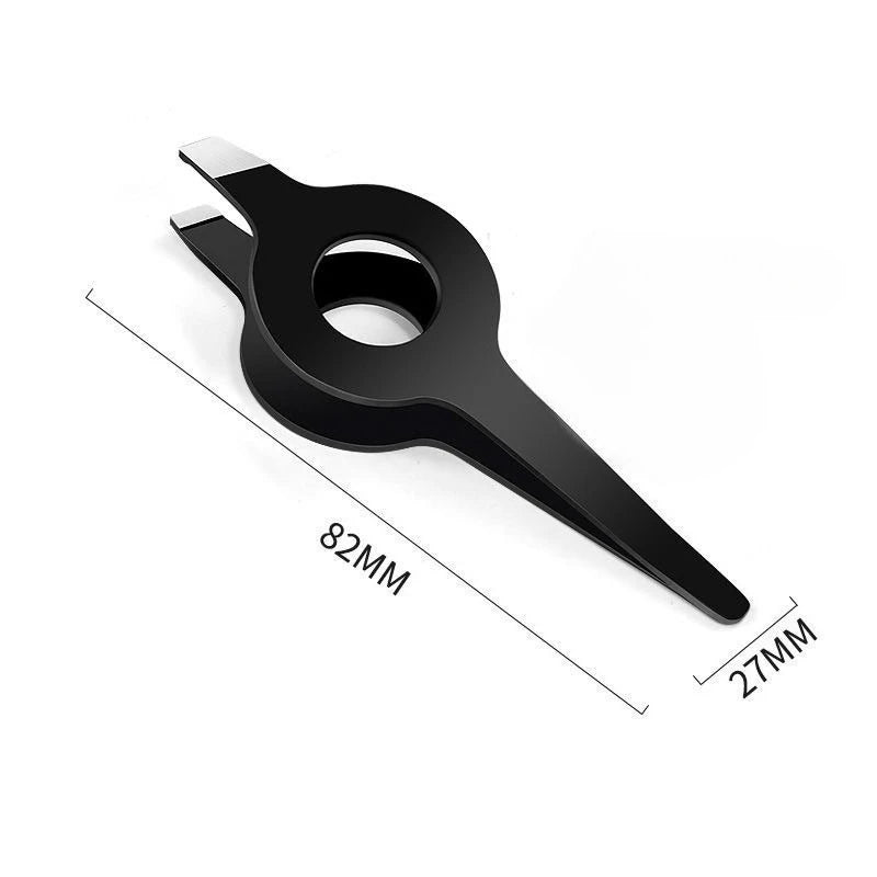 Fingertip Lever-Action Hobby Tweezers